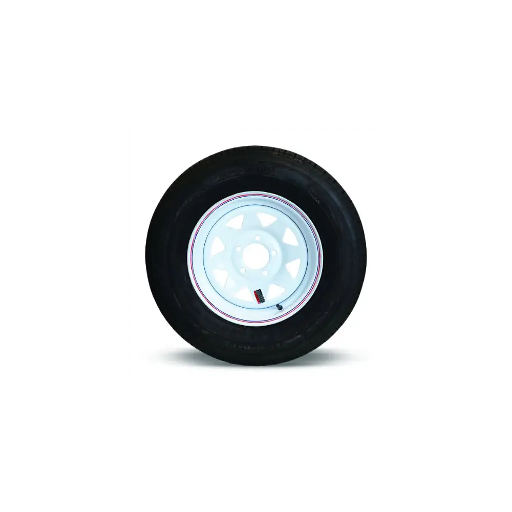 Tire & Rim ST225/75R15 LRE - White 4.27 - TOWRT3380